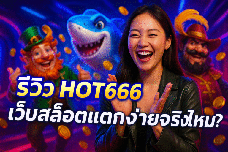 รีวิว HOT666 เว็บสล็อตแตกง่ายจริงไหม?