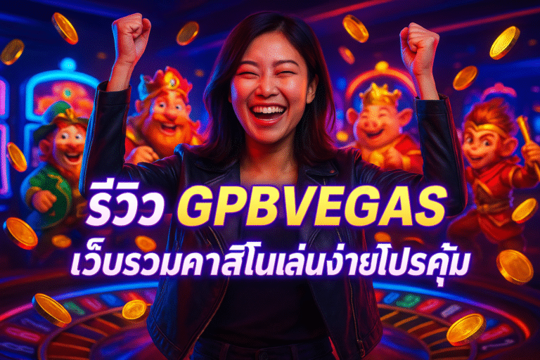 รีวิว GPBVEGAS เว็บรวมคาสิโนเล่นง่าย โปรคุ้ม