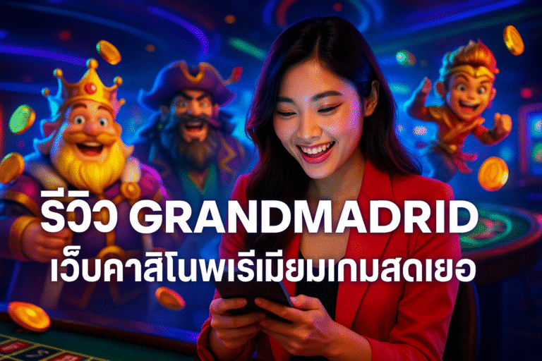 รีวิว GRANDMADRID เว็บคาสิโนพรีเมียมเกมสดเยอะ